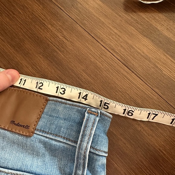 Madewell Cali Demi-Boot Jeans in Fleetwood Wash size 30 style M2238 - Picture 8 of 9